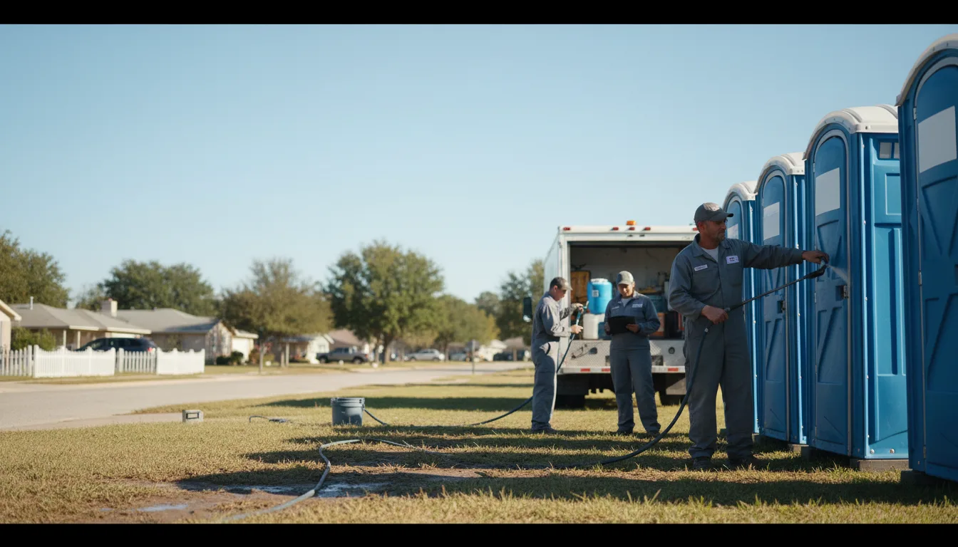 Long-Term Portable Toilet Rental in Firebaugh, CA near me